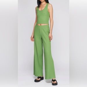 Matching tank top and pants cotton